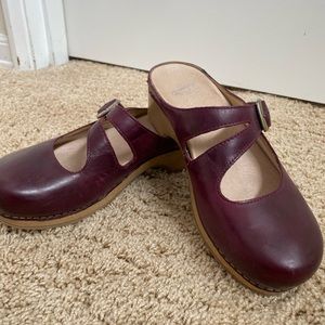 Dansko size 37 Maryjane clogs